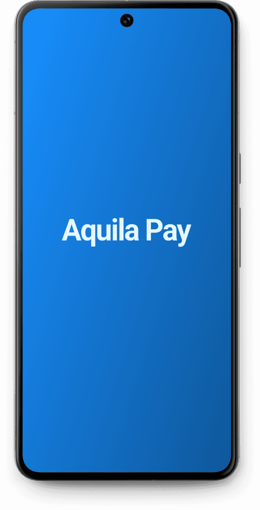 Aquila Pay App on Smartphone